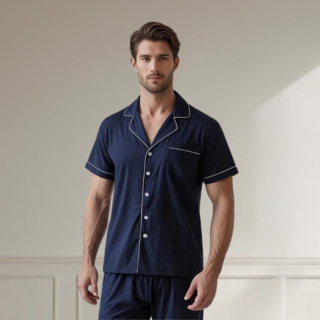 In the Mood - Navy Blue Modal