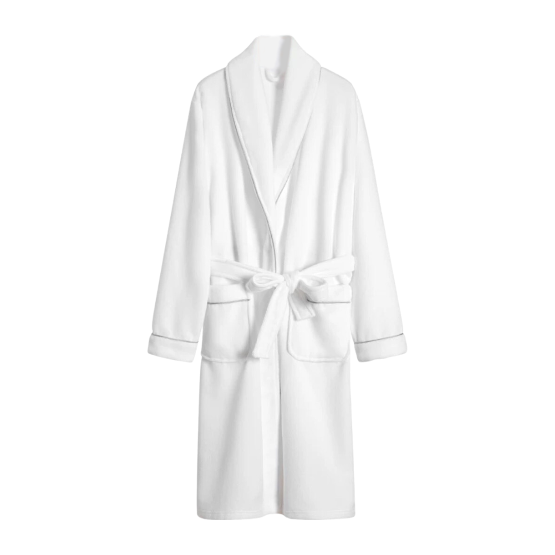 Towel Feel Bathrobe - Off White MerryMe Towel Feel Bathrobe - Off White MerryMe