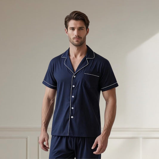 In the Mood - Navy Blue Modal